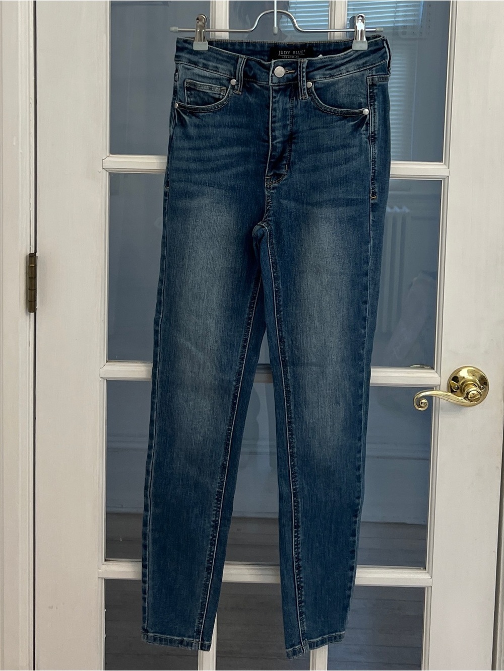 JUDY BLUE Women's Dark Wash High Waist Skinny Jeans Size 25